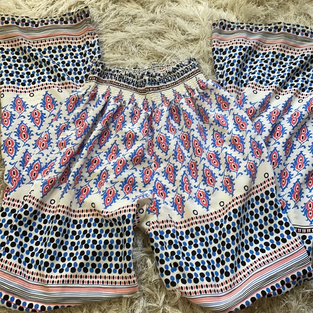Pattern Flowy Pants